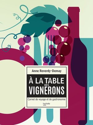cover image of À la table des vignerons